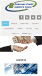 Mobile Screenshot of businesscreditaffiliate.com