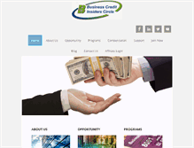 Tablet Screenshot of businesscreditaffiliate.com